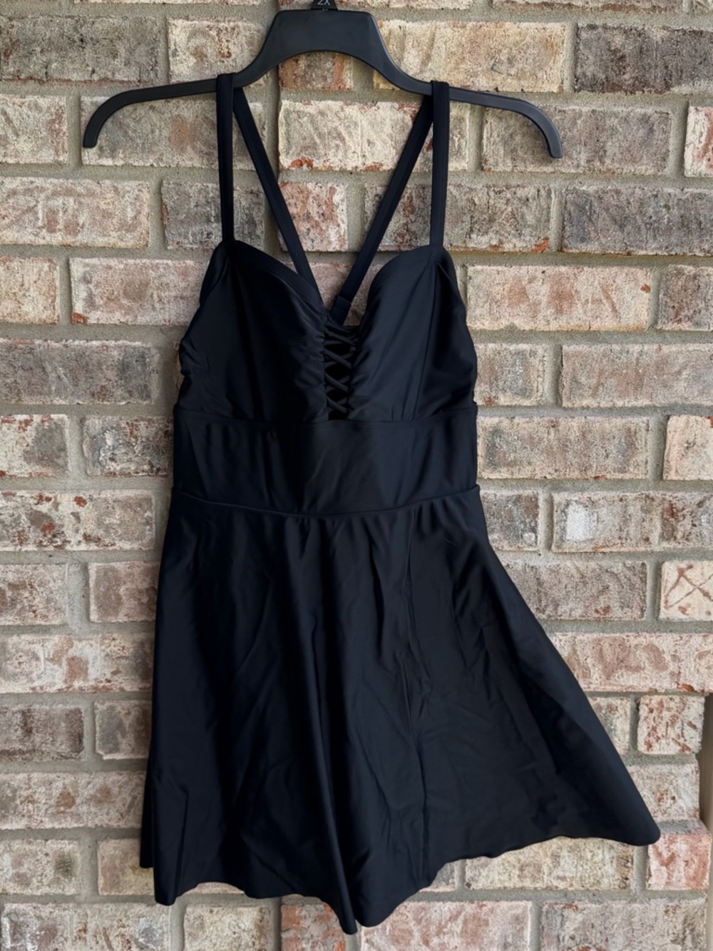 🍒💣 Torrid plus size black bathing suit skirt
